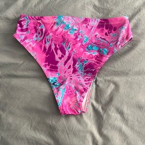 Pink acid trip bottoms, rave, festival outfit